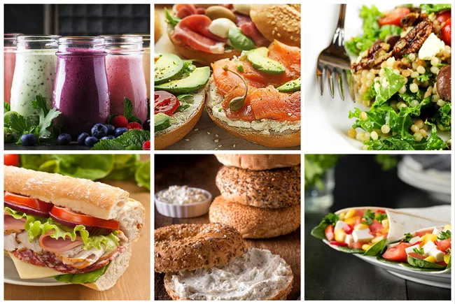 Waterfront Gourmet fresh food spread